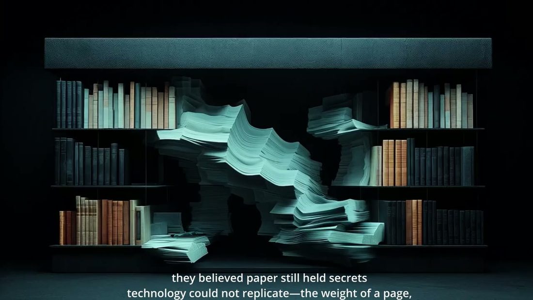 The pages rise, frame 1 of 8