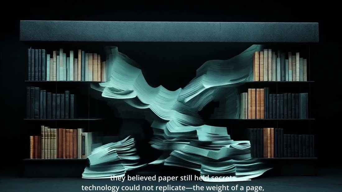 The pages rise, frame 3 of 8