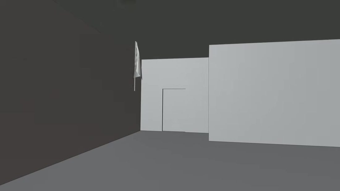 The Colonel's office, frame 1 of 8