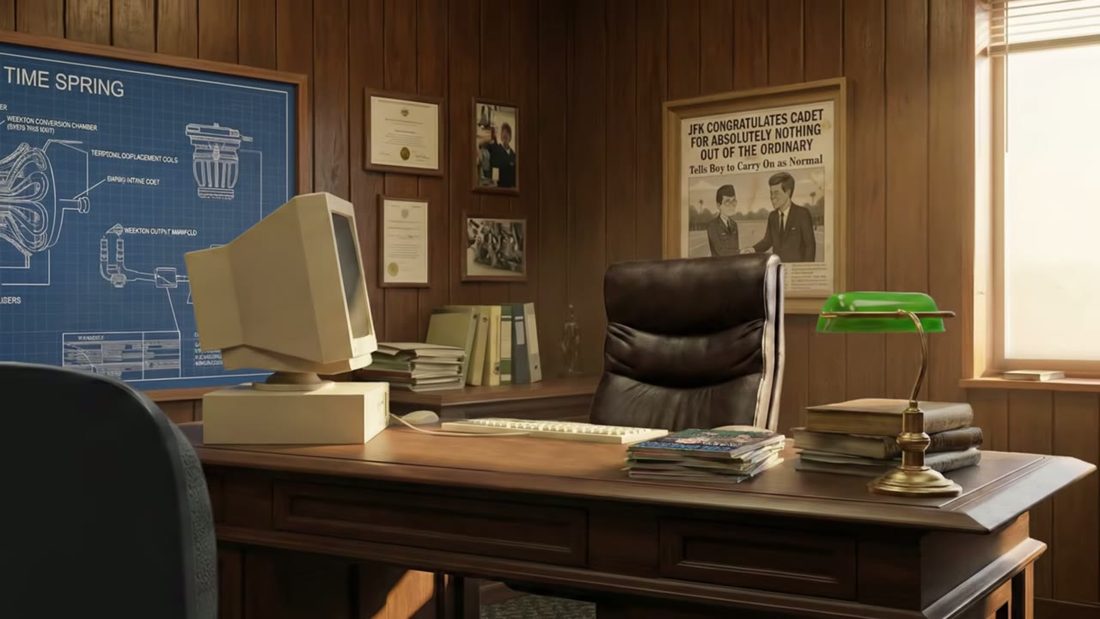 The Colonel's office