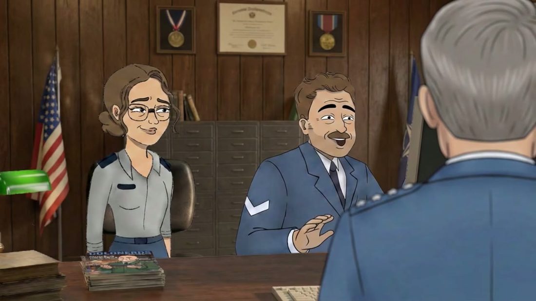 The Colonel's office, frame 8 of 8