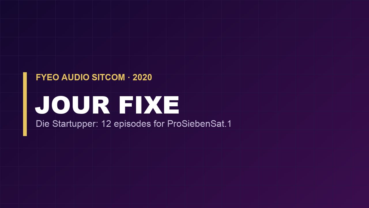 JOUR FIXE - Die Startupper