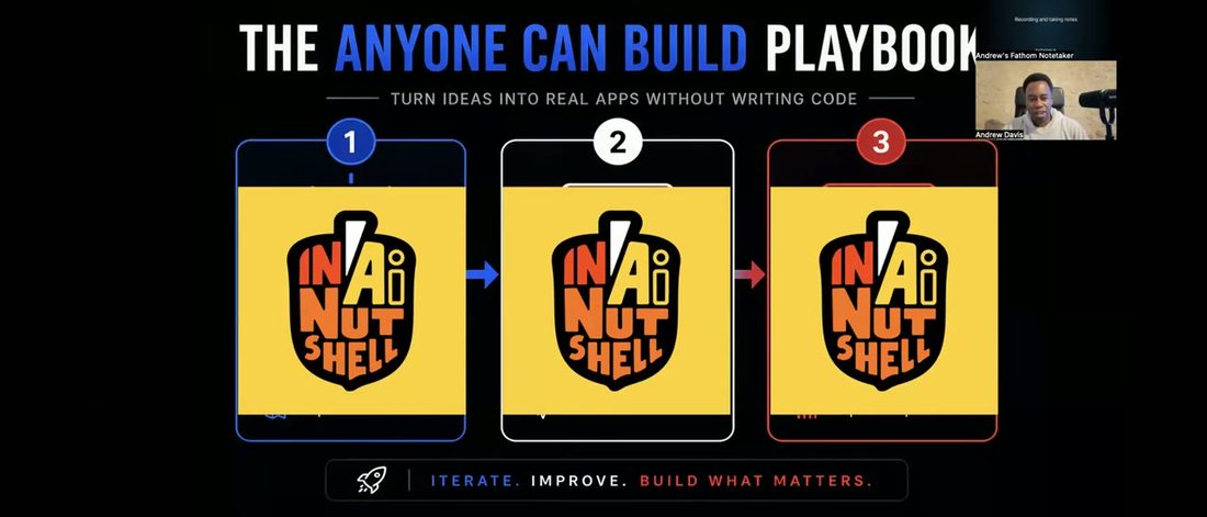 Plan, Prompt, Prototype, frame 1 of 8