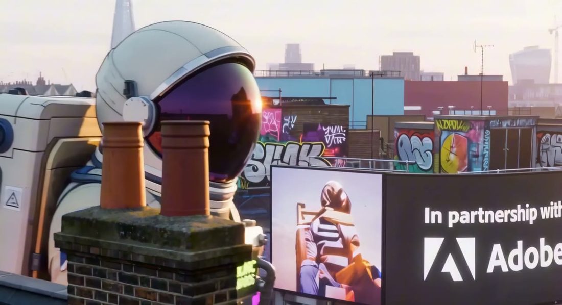The Bionic astronaut, frame 8 of 10