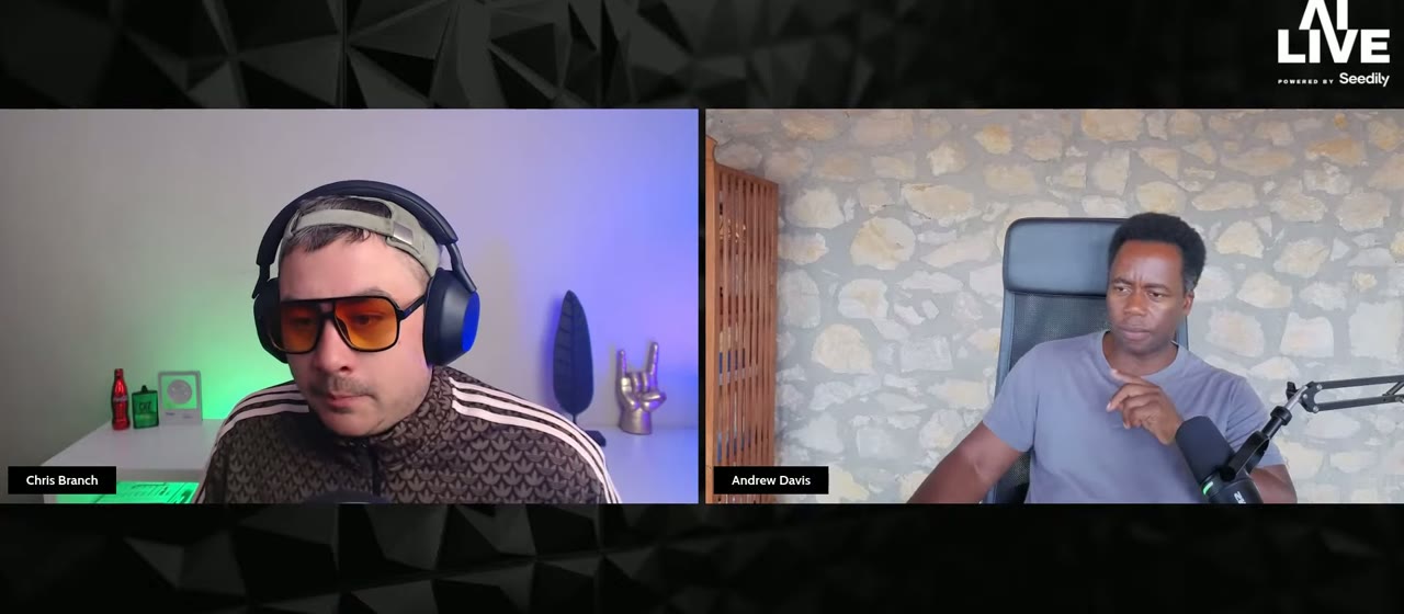 Chris Branch and Andrew Davis on AI LIVE Ep. 133, October 2026