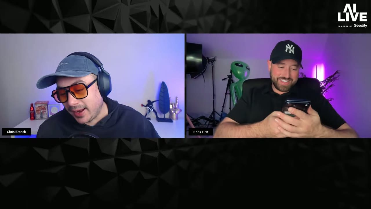 The Chris & Chris Show, Live