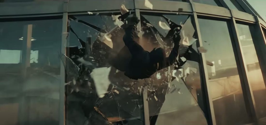 Freefall to a helicopter, frame 1 of 8