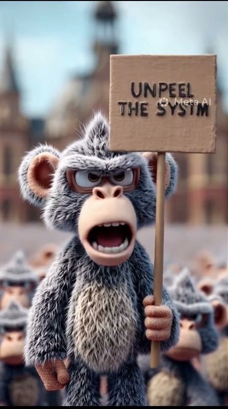 The protest monkey