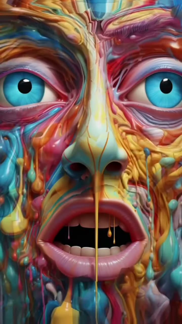 Facepainting, frame 8 of 12