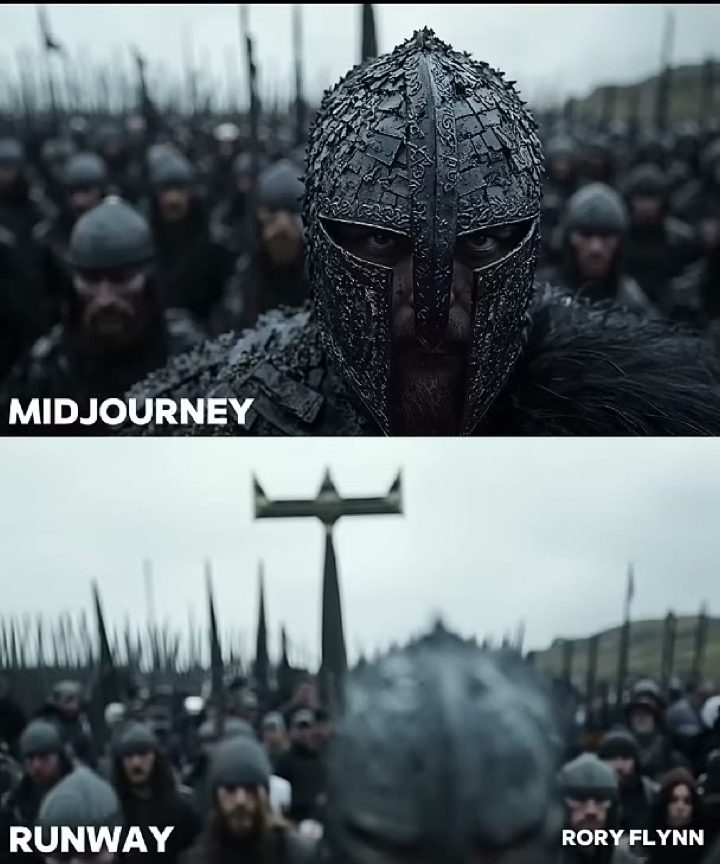 Midjourney + Runway, the power duo, frame 8 of 8