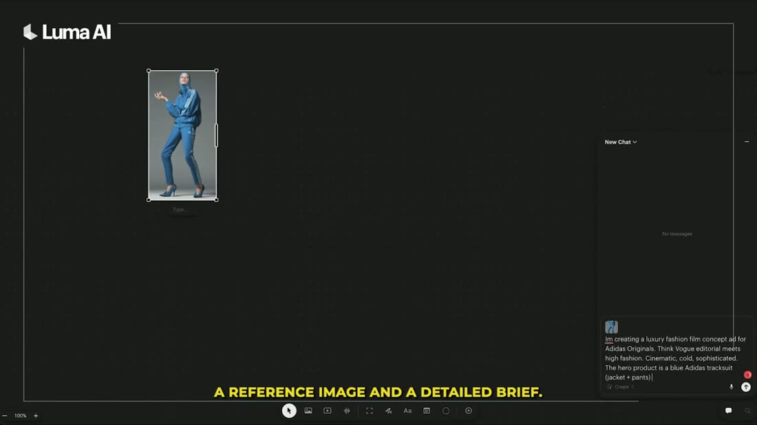 One reference, one campaign, frame 1 of 6