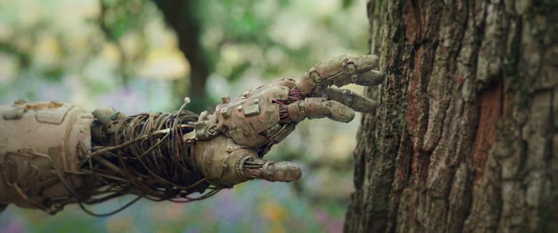 One hand, four bodies, frame 1 of 7