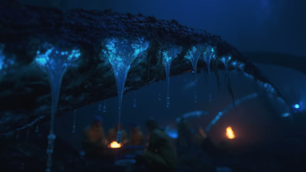 The bioluminescent canopy