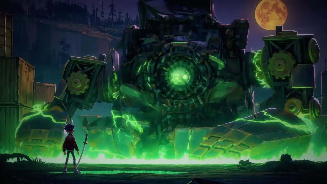 The giant iron creature
