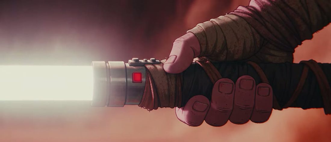 The blade that switches off, frame 1 of 9