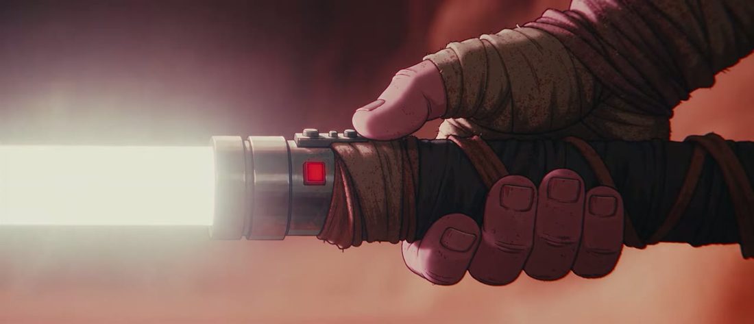 The blade that switches off, frame 3 of 9