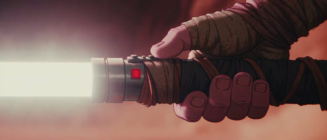 The blade that switches off, frame 5 of 9