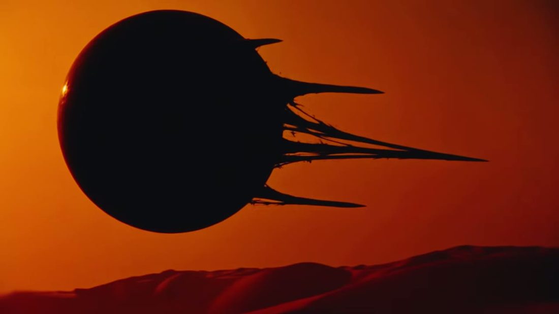The black sun, frame 1 of 9