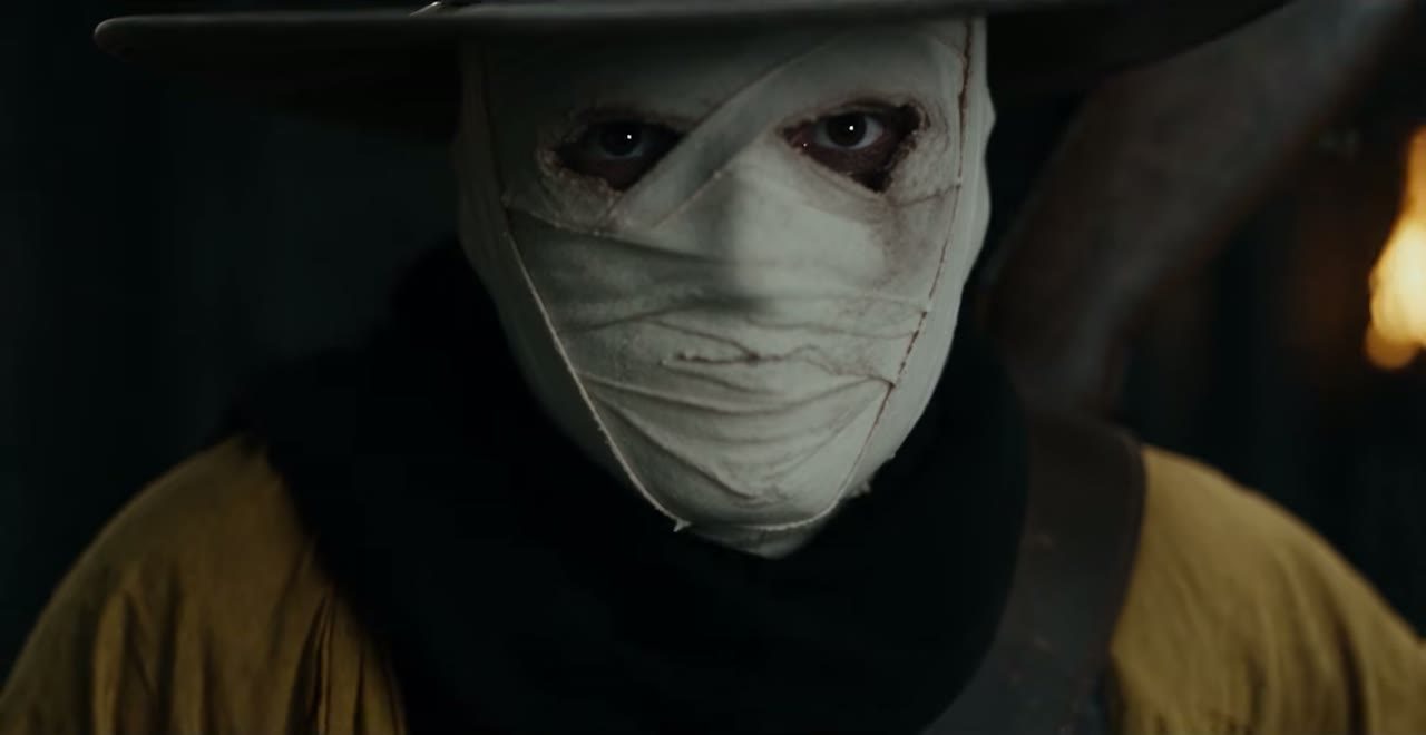 The bandage mask, frame 2 of 4