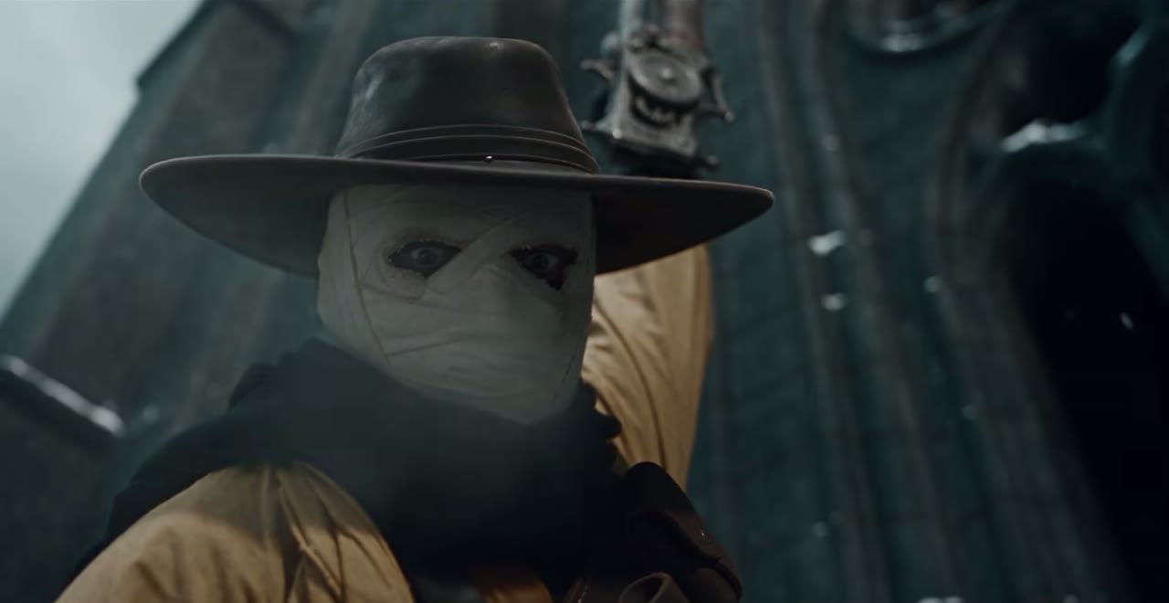 The bandage mask, frame 1 of 4