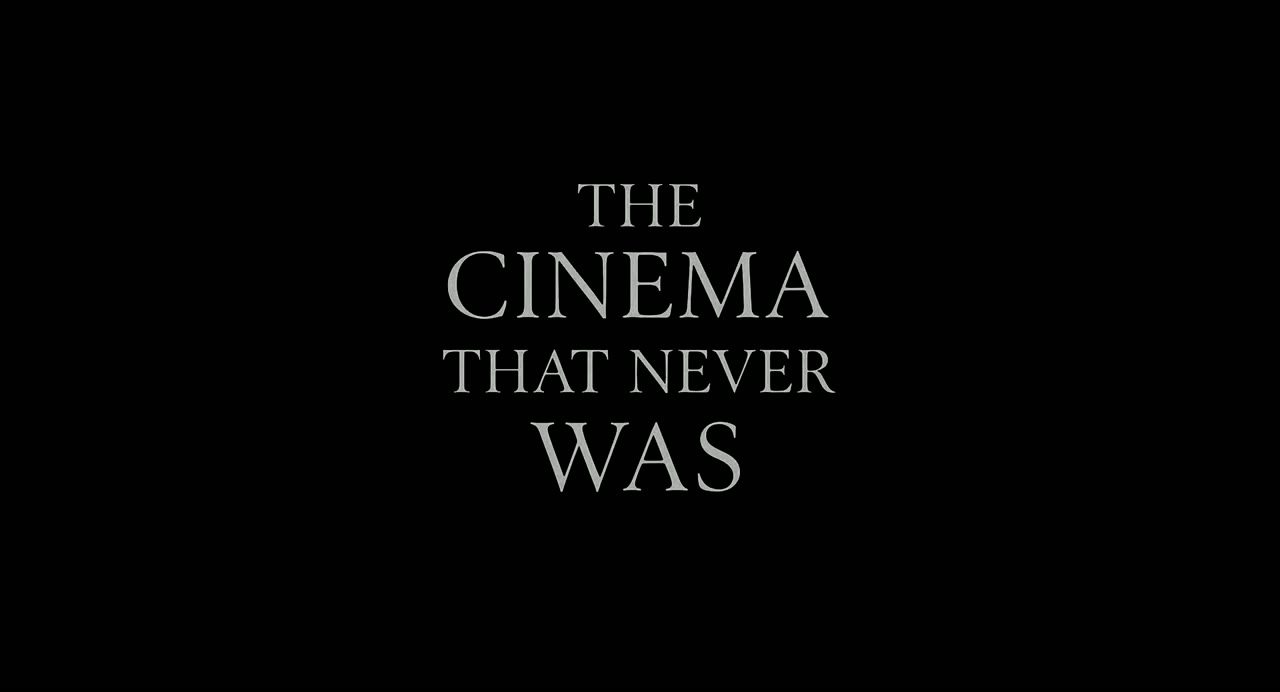 The title card