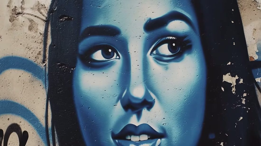 The mural