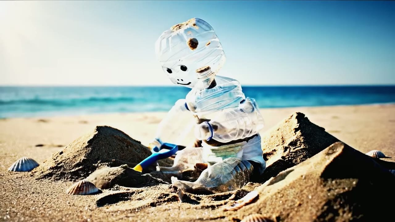 The beach