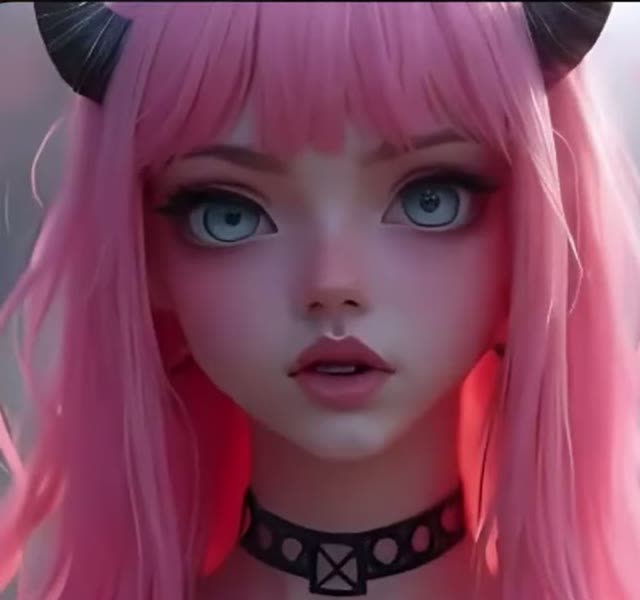 The anime girl