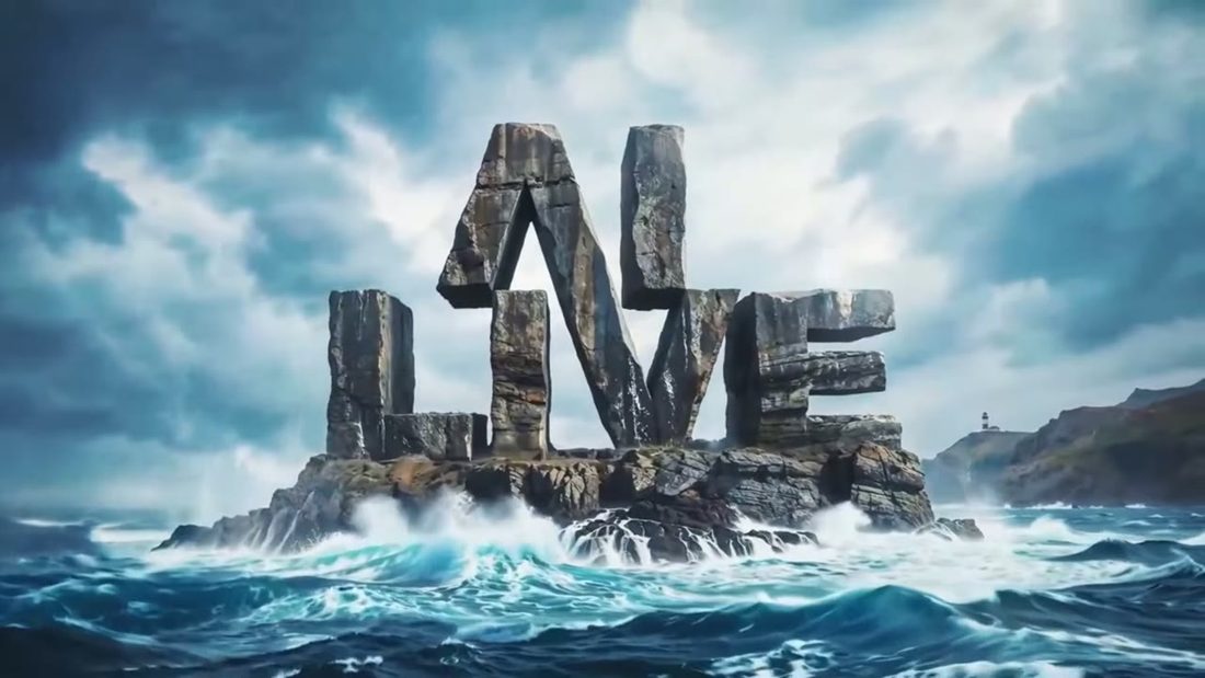Stone letters from the sea, frame 6 of 11