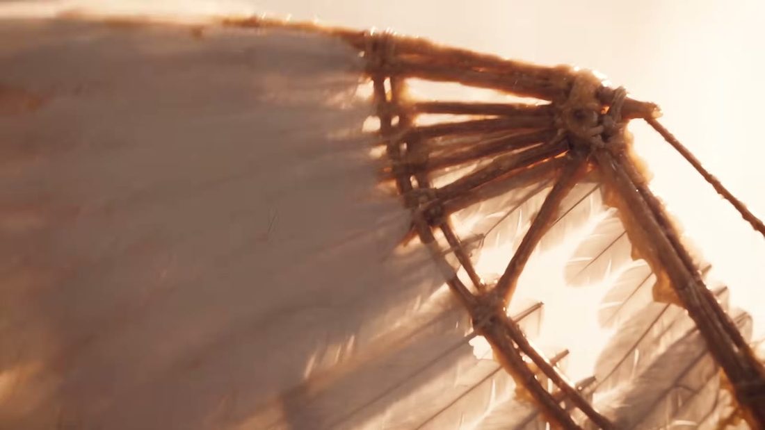 The flight and the fall, frame 16 of 20