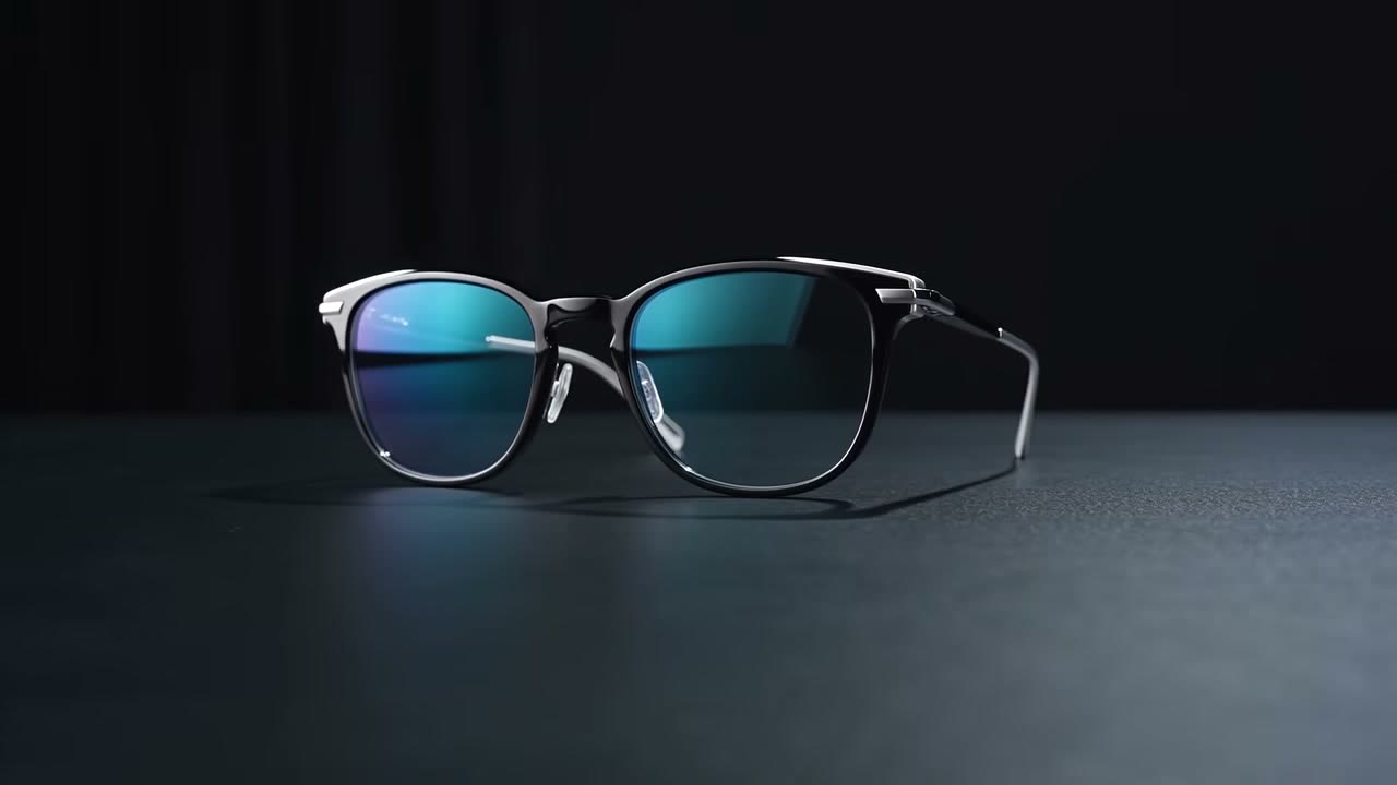 Into the glasses