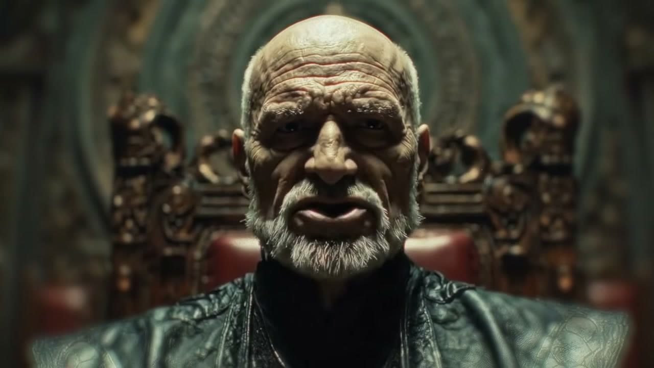 The throne