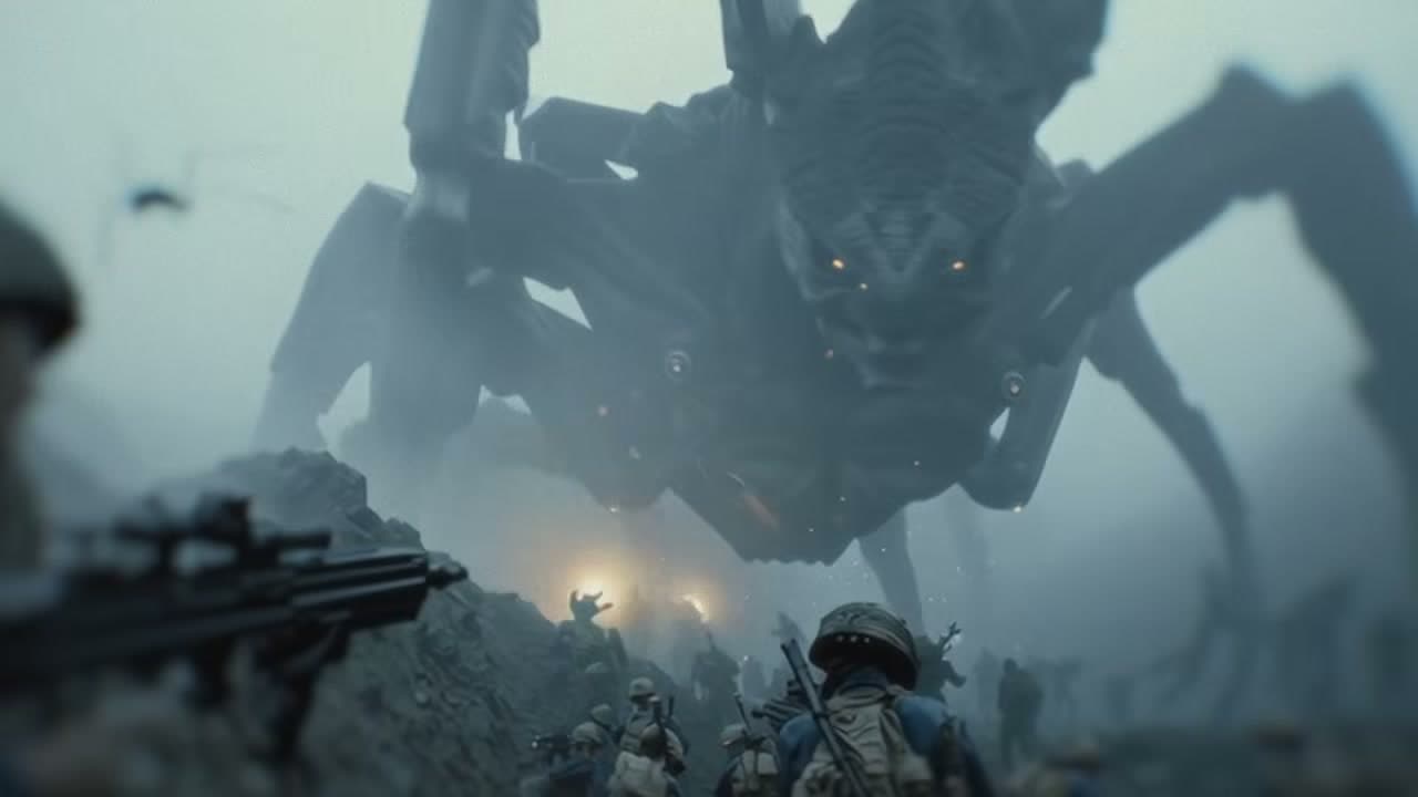 The thing in the fog
