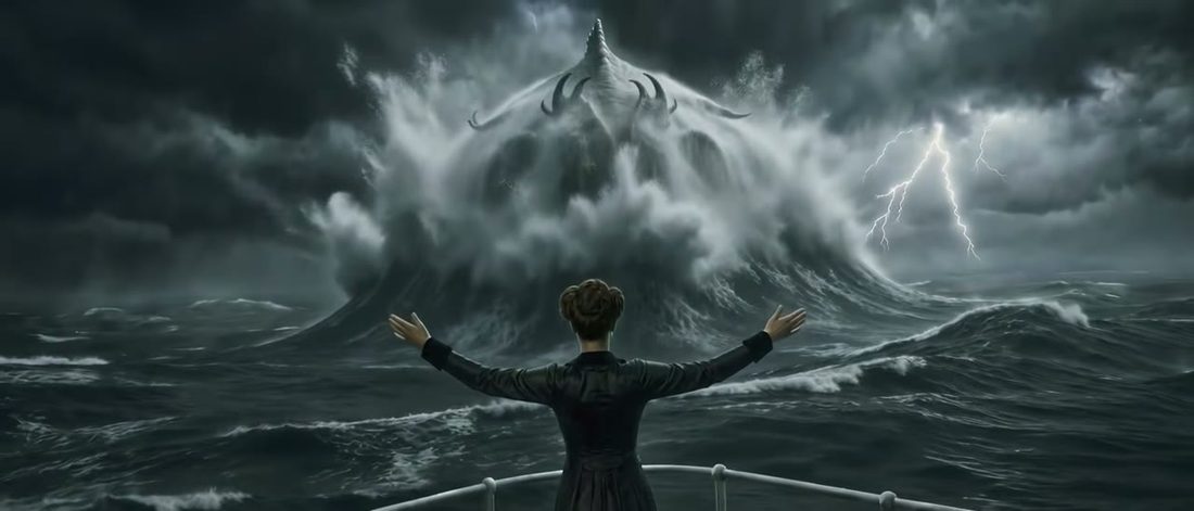 Cthulhu rises, frame 6 of 10