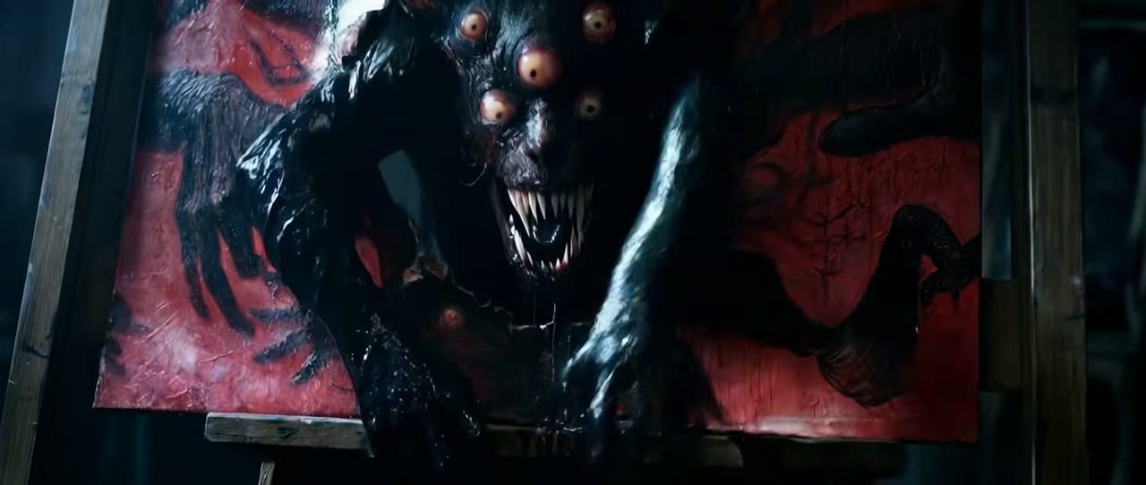 The thing in the canvas